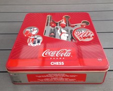 Coca Cola Schachspiel  Metalldose  Brand Chess