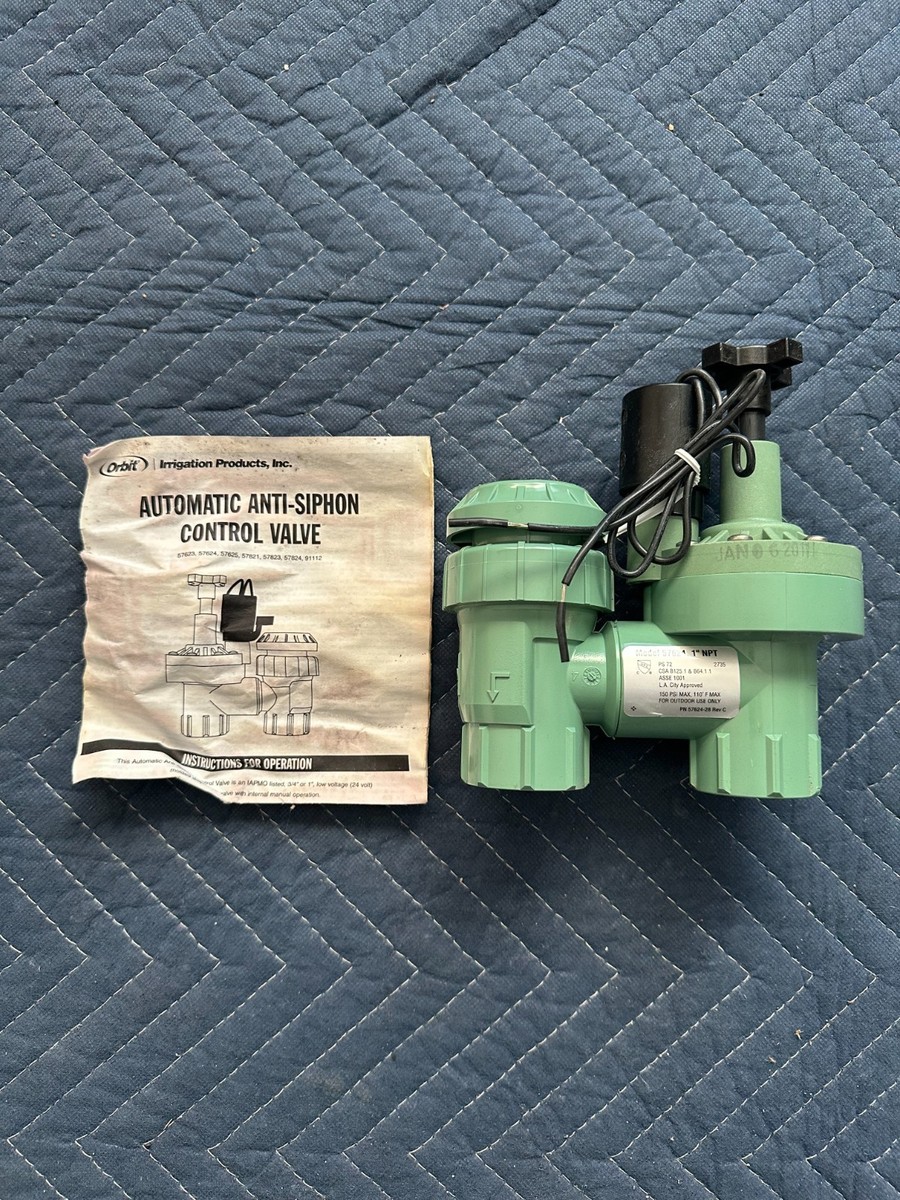 ORBIT Automatic Anti-Siphon Control Valve, Model 57624, 1