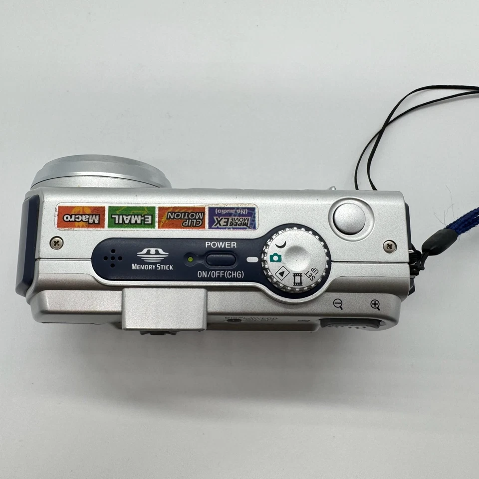 Sony Cybershot DSC-P50 2.1MP Digital Camera Point & Shoot Tested & Working - Image 4 of 4