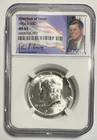 1964 D Kennedy Half Dollar 90% Silver MS65 NGC   2  coin lot!!