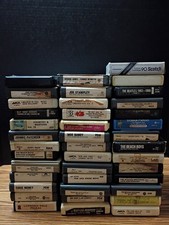 8 Track Mixed Lot , 40 Pieces, Untested , 60s-70s Rock, Country, Top Hits...