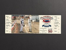 Cleveland Indians vs White Sox Ticket Stub The Final Series Oct 2, 1993 GAME 80