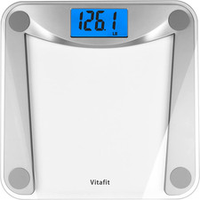 Vitafit Digital Bathroom Weight Scale for Body Weight, High Accuracy Assured by