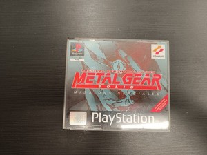 Metal Gear Solid Sur PS1 - Version PAL - Boîtier PlayStation Bigbox - Etat Correct