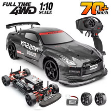 1:10 70Km/H High-Speed Drift Remote Control Car 2.4G 4WD Rc Off-Road Vehicle Dua