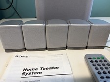 Vintage 5.1 Sony Home Theatre Speaker System Surround Sound Speakers