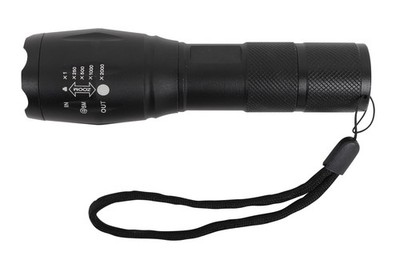 TYZON LED-Stablampe 300 Lumen verstellbarer Zoom