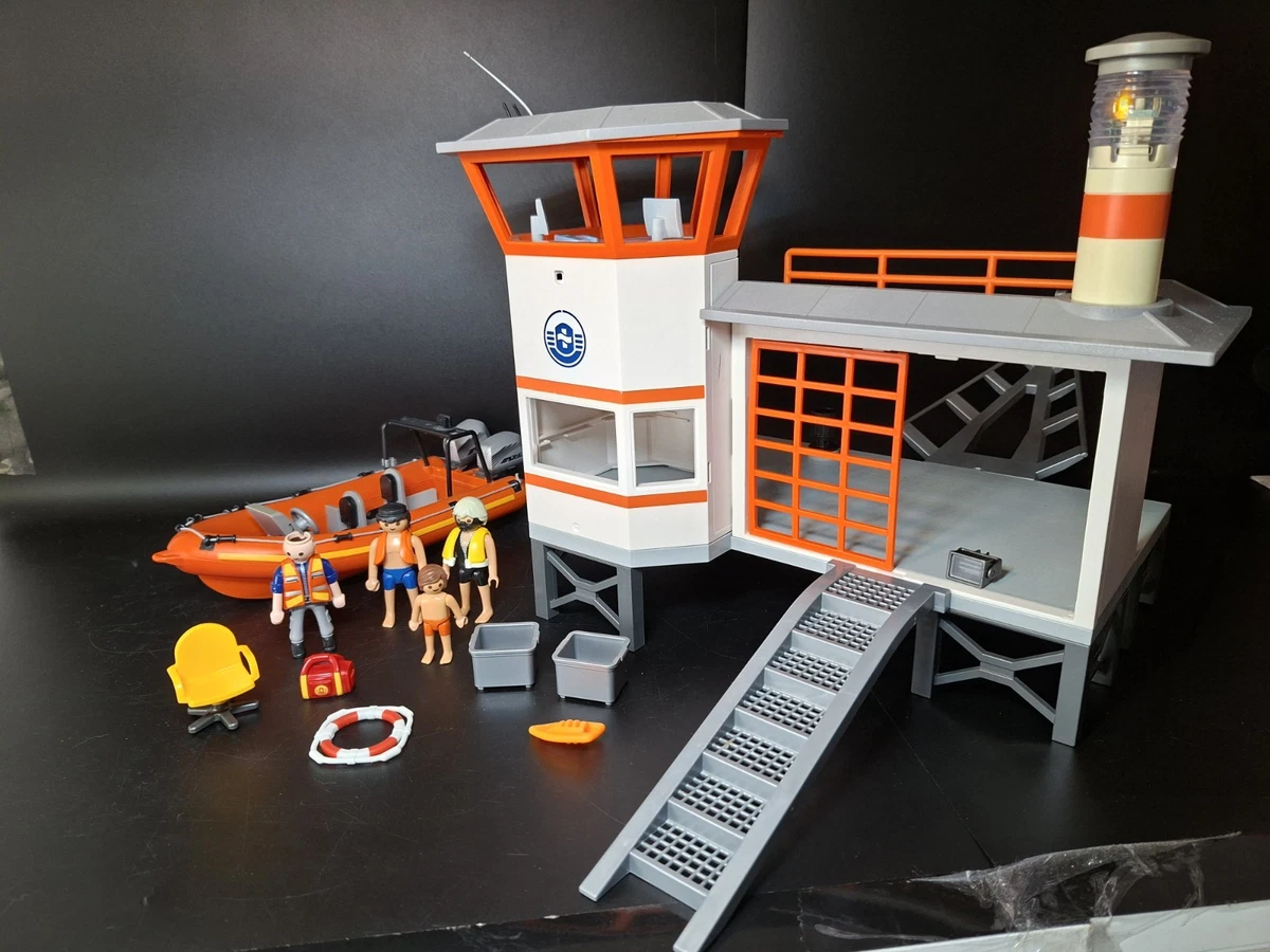 Playmobil - 5539 Küstenwachstation Cantone Basilea Città Playmobil - 5539 Küstenwachstation Cantone Basilea Città