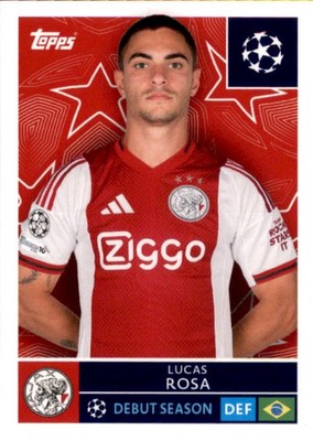 50 - Lucas Rosa - AFC Ajax Champions League 2025 2026 Sticker