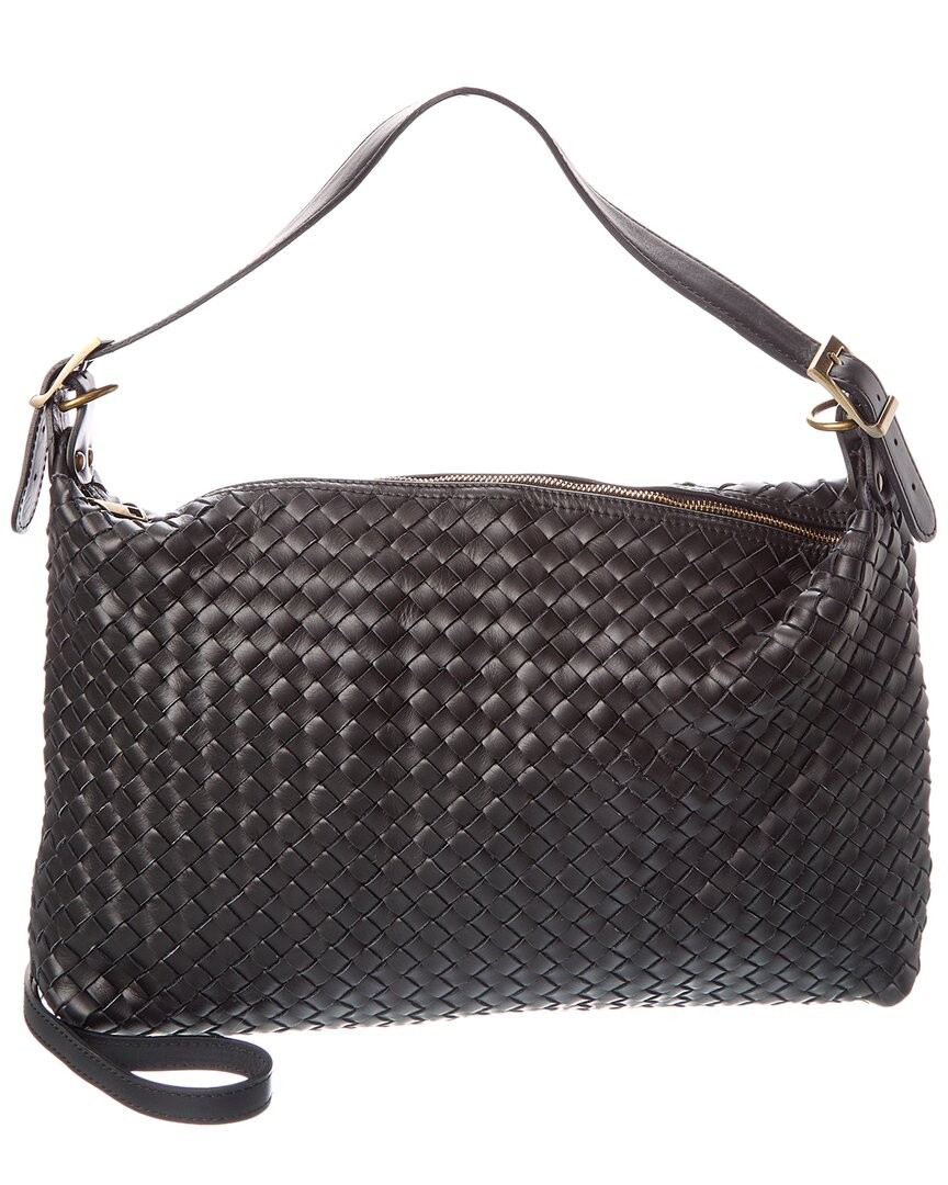 Persaman New York Cora Leather Tote Womens Black 29290₽