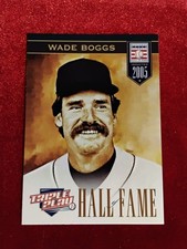 2012 Triple Play - Hall of Fame #276 Wade Boggs 🔥 Boston, NY, Tampa Bay 