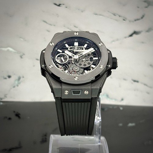 Hublot Big Bang MECA-10 Black Magic 45mm 414.CI.1123.RX Box & Papers Serviced