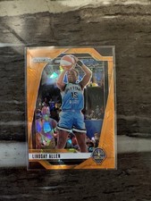 2024 Panini Prizm WNBA - Lindsay Allen #107 Orange Ice Prizm