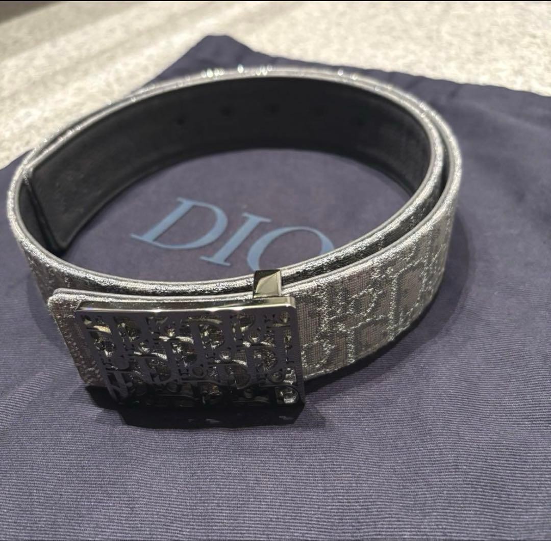 Dior Oblique Men's belt 80/32 | eBay
