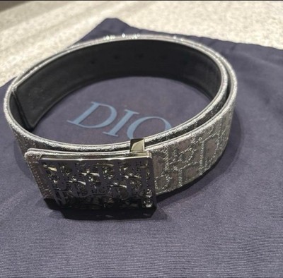 Dior Oblique Men's belt 80/32 | eBay