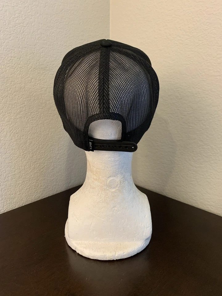 RVCA Islands Balance Box Sombrero de Camionero Negro Informal Exterior Ajustable Foto 4 de 4