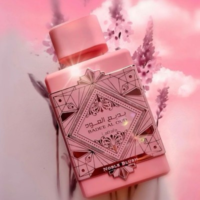 Lattafa Badee Al Oud Noble Blush 100ml 🌸 Unisex EDP Rose Vanilla