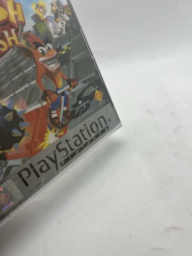 Crash Bash PlayStation 1 Sony PS1 Etiqueta Negra Vía Nuevo y Sellado Daños a Estuche - Imagen 14 de 14