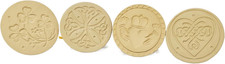Celtic Symbols Cookie Stamp Set - 4 Unique Ceramic Kitchen Tools