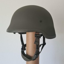 Bundeswehr Gefechtshelm M92 Kevlar Helm Gr&ouml;&szlig;e 58-60 Olivgr&uuml;n Militaria Helm