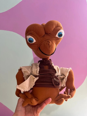 1990 Rare Vintage Hollywood Universal Studios E.T. Alien Retro Stofftier Plüschtier