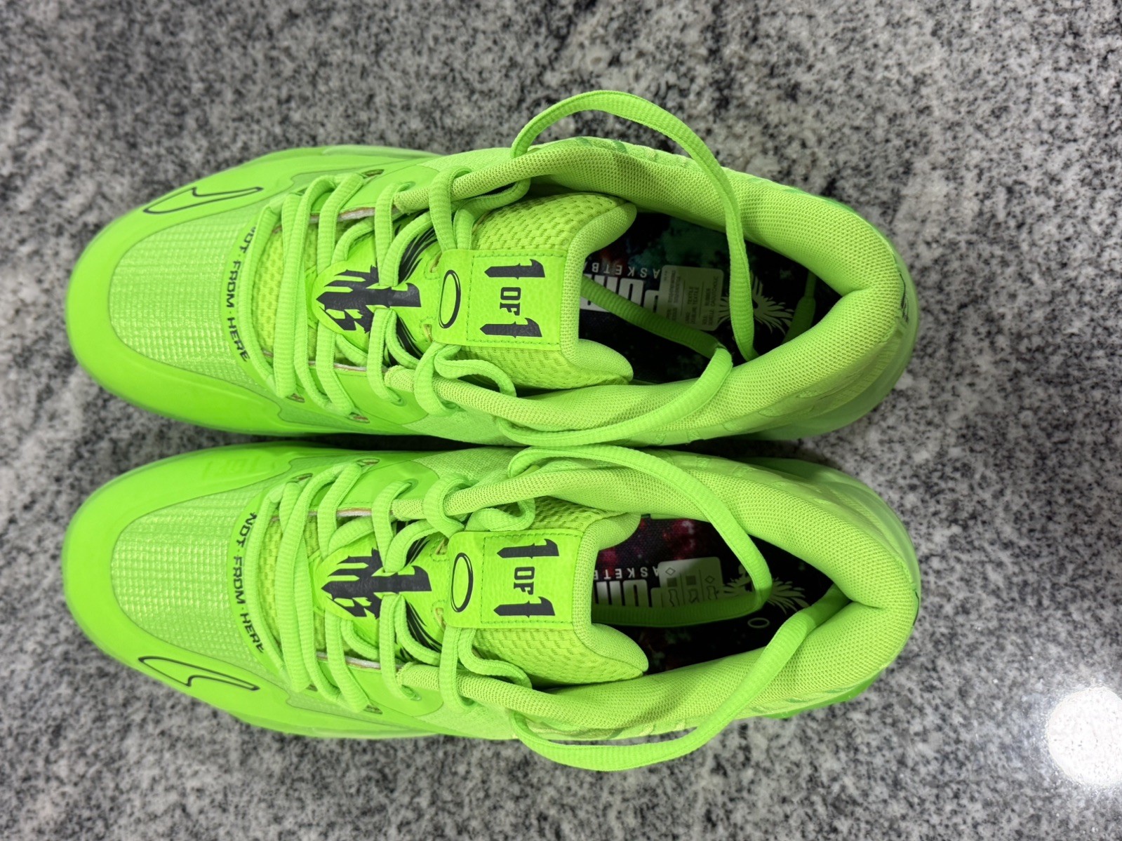 Puma MB.01 Low  US 13 Men's Green Gecko Basketball LaMelo Ball 1 - 376941-07 New thumbnail 7