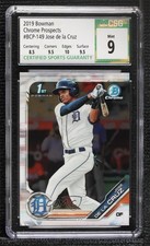 2019 Bowman Chrome Prospects Jose De La Cruz #BCP-149 CSG 9 Mint 0ft7