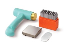 ImpressArt Metal Stamping Kit for Jewelry Making - Basic Uppercase Alphabet 3MM