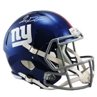 Jaxson Dart Signed New York Giants Speed Replica Helmet Fanatics COA