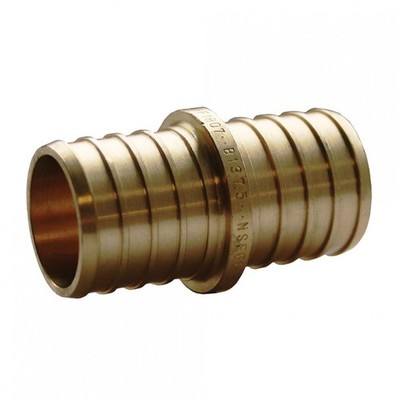 JONES STEPHENS C76003LF PEX Coupling 1'' BRASS Lead-Free Connection