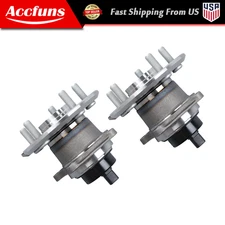 FWD Rear Wheel Bearing and Hubs Assembly Pair For Toyota Sienna 2004 - 2010