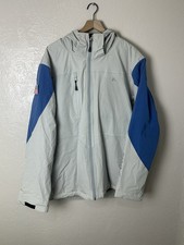 Nivis Protego Jacket American Flag Patch | XL | Grey/Blue | Handmade in USA