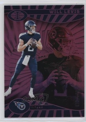 2024 Panini Illusions Trophy Collection Pink 72/299 Will Levis #88 1kh4