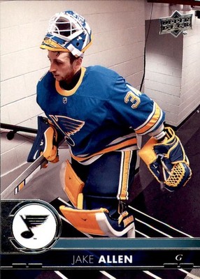 2017-18 Upper Deck #160 Jake Allen - HKY