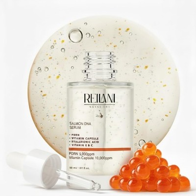 PDRN Salmon DNA Anti-Aging Face Serum with Hyaluronic Acid, Tripeptide &