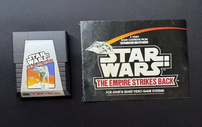 Star Wars: The Empire Strikes Back (Atari 2600, 1983) with Manual