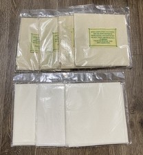 Cross Stitch Fabric Lot of 7 Beige White Neutrals Colors Aida 14 Count New 12x18