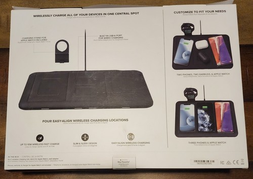 Mophie Pitch Deck 4 in 1 Device Wireless Charging Mat - Picture 2 of 5