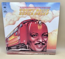 COUNT BASIE-SUPER CHIEF-ORIGINAL 1972 COLUMBIA DOUBLE VINYL-GATEFOLD-USED