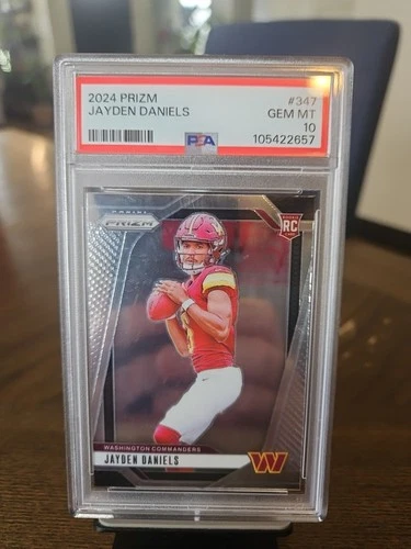 2024 Prizm Jayden Daniels #347 PSA 10 GEM MT  (RC)