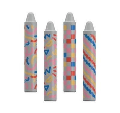 Kids Crayon Style Universal Tablet Stylus - 4 Pack Grey. Brand New In Box.