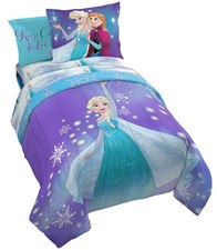 Disney Frozen 'Magical Winter' 5 Piece Twin Bed Set