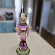 Kurt Holly Adler Nutcracker Wine Bottle Hollywood READ