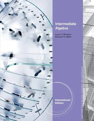 Intermediate Algebra, International Edition | Ed Miller (u. a.) | Englisch