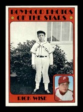 1972 Topps #345 Rick Wise KP EXMT/EXMT+ X3705229