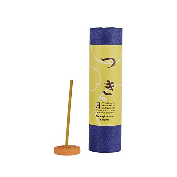 Five pieces of incense stick with Japanese (stick type in sense) Official