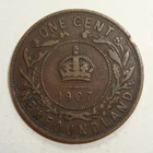 Photo of a 1907 Canada Large Cent from an eBay listing that sold on Jul 12, 2026