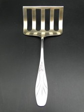 Spargelheber versilbert Argenta Tönshoff Düsseldorf vergoldet Jugendstil um 1900