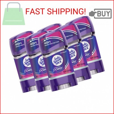 Lady Speed Stick Invisible Dry Power Antiperspirant Deodorant Gel for Women, Fre
