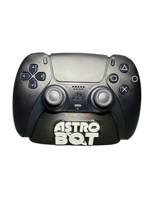 PlayStation 5 Controller Display Stand Black White Astro Bot 3D Print